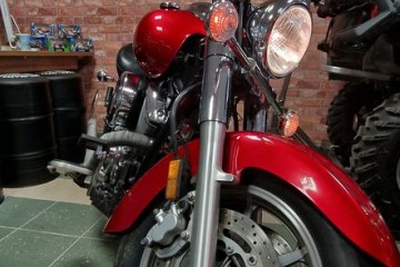 Yamaha XVS11AWYR/C V-star cl red 2009r
